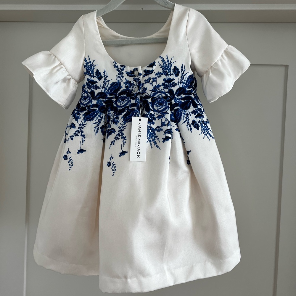 JANIE & JACK floral dress - size 2T -Kids